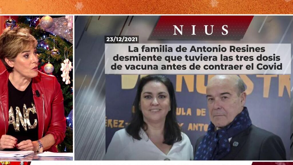 Anabel Alonso ha hablado con la mujer de Antonio Resines