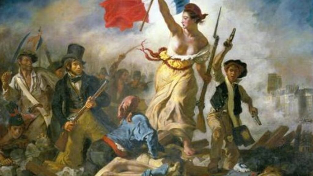 'La libertad guiando al pueblo' (1830)
