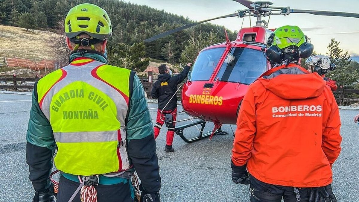 Muere un montañero de 56 años tras caer de un precipicio en el municipio madrileño de Rascafría