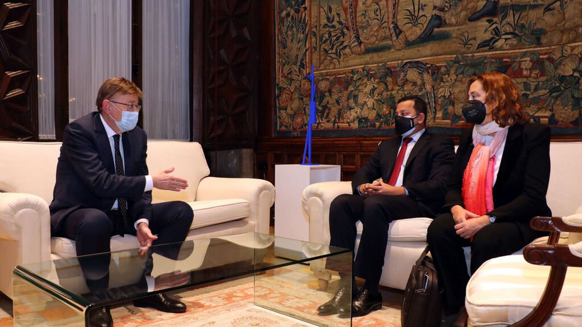La reunión de Puig y Murthy acaba con una visión de trabajo conjunto de cara al proyecto del nuevo estadio La reunión de Puig y Murthy acaba con una visión de trabajo conjunto de cara al proyecto del nuevo estadio