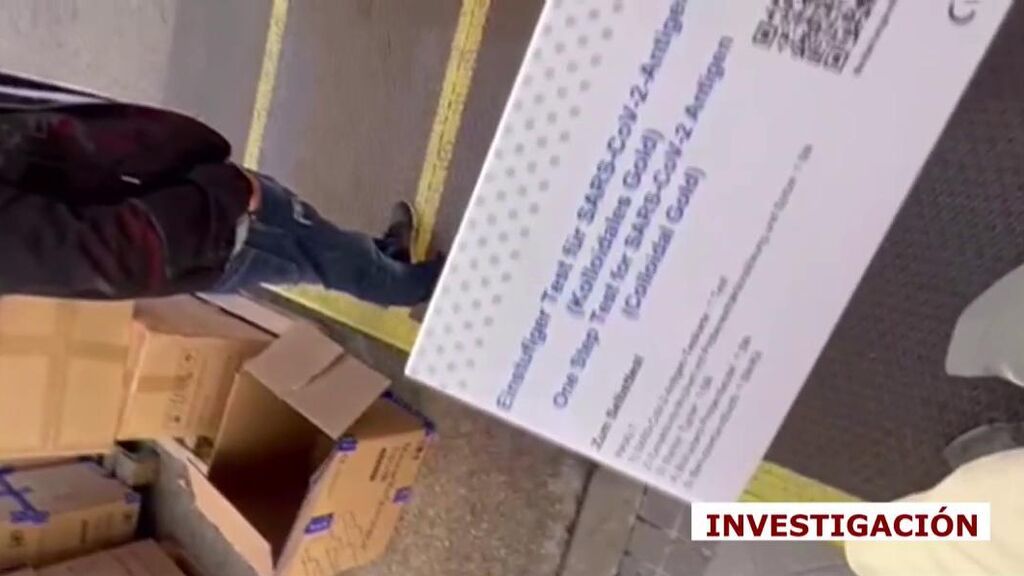 Venta ilegal de antígenos: ‘CAD’ descubre un local del polígono industrial Cobo Calleja