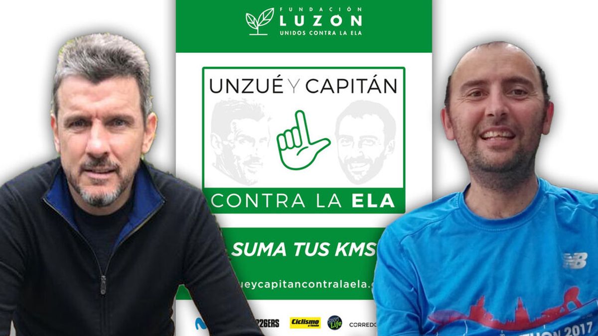 'Unzué y Capitán, contra la ELA': una carrera virtual para visibilizar la enfermedad que sufren los dos deportistas