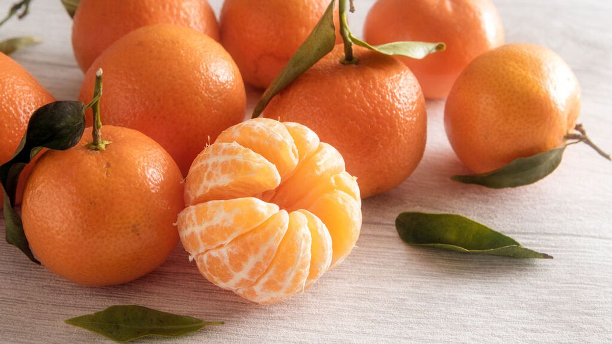 La mandarina es una frutas típica del invierno