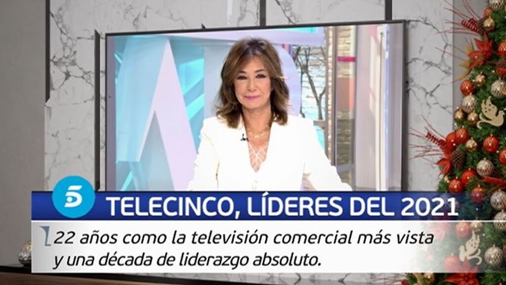 Telecinco, la cadena líder de 2021
