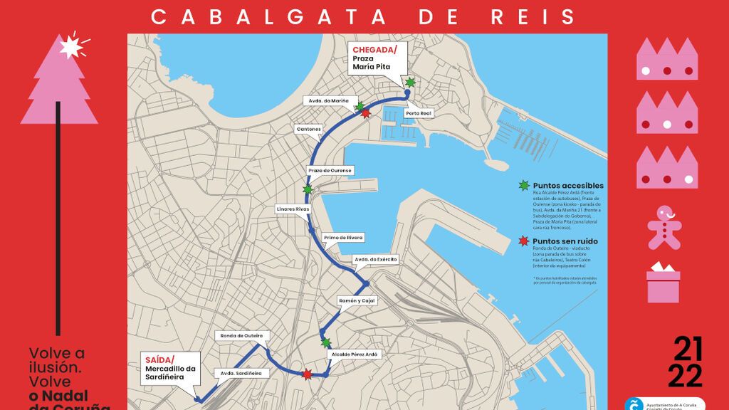 Así será la cabalgata de los Reyes Mayos de 2022 en A Coruña NIUS Así será la cabalgata de los Reyes Mayos de 2022 en A Coruña NIUS