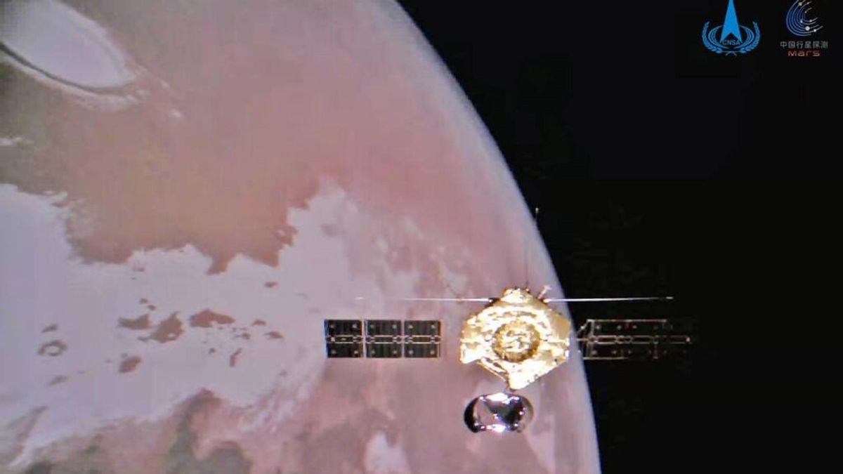 Noticias de Marte: la misión china Tianwen-1 envía nuevas imágenes Noticias de Marte: la misión china Tianwen-1 envía nuevas imágenes