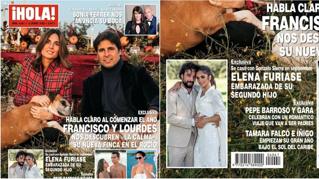 Elena Furiase, embarazada de su segundo hijo con Gonzalo Sierra