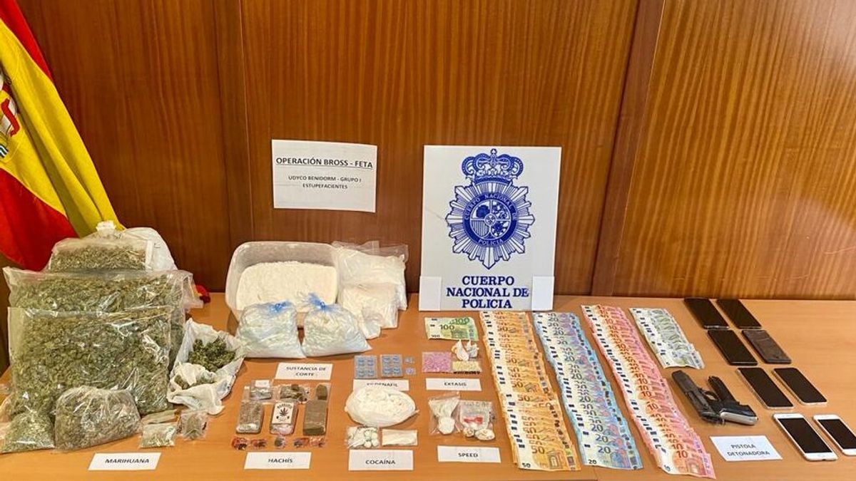 Detenidas 10 personas por tráfico de drogas en Benidorm, La Nucia y Benimantell
