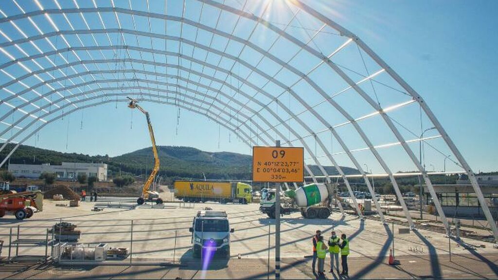 obras hangar mantenimiento aviones