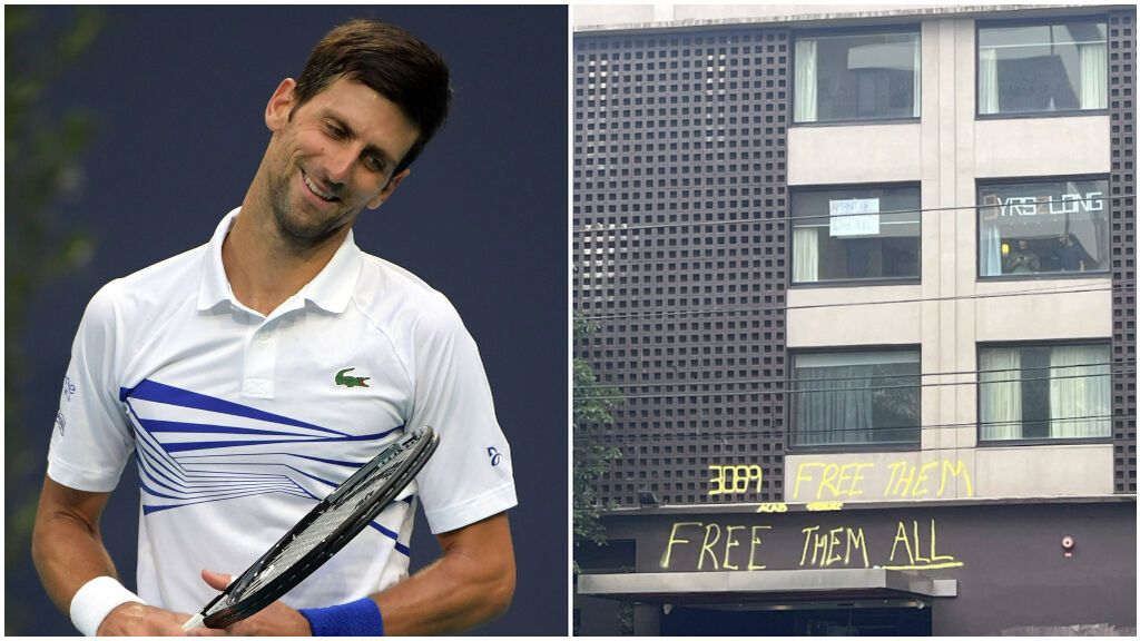 Novak Djokovic sabrá este lunes si puede participar en el Abierto de Australia.