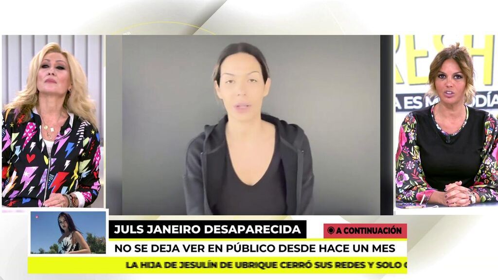 Tamara Gorro escribe un mensaje a Marta López en directo: "Lo está pasando fatal"