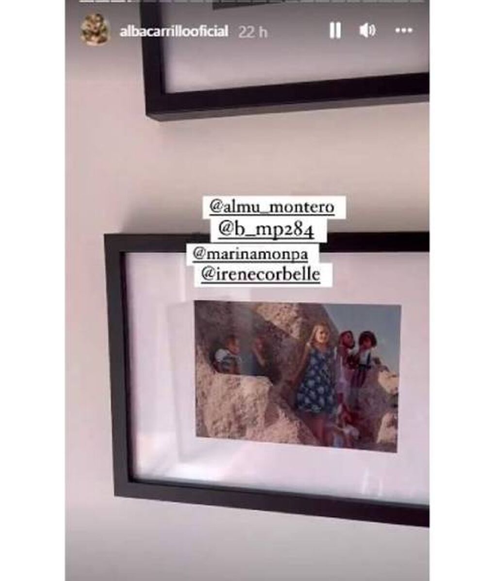 El rincón especial de la casa de Alba Carrillo