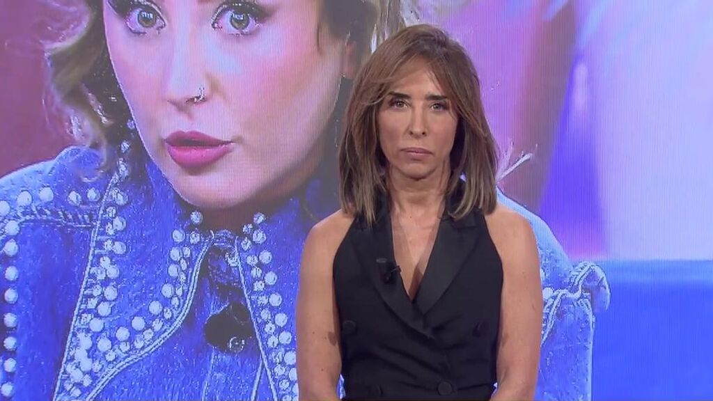 María Patiño responde al ataque de Rocío Flores: "Te sigo considerando una víctima de tu padre"