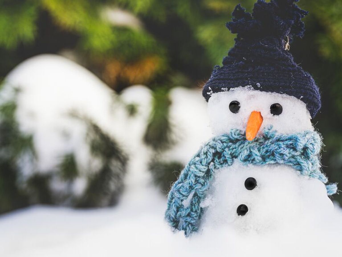 Muñecos de nieve originales para hacer con tus hijos este invierno
