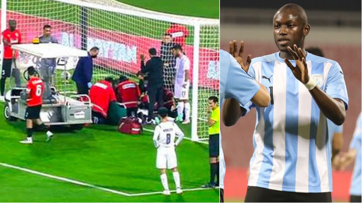 Coulibaly da el susto en pleno partido: se desploma y es reanimado sobre el césped Coulibaly da el susto en pleno partido: se desploma y es reanimado sobre el césped