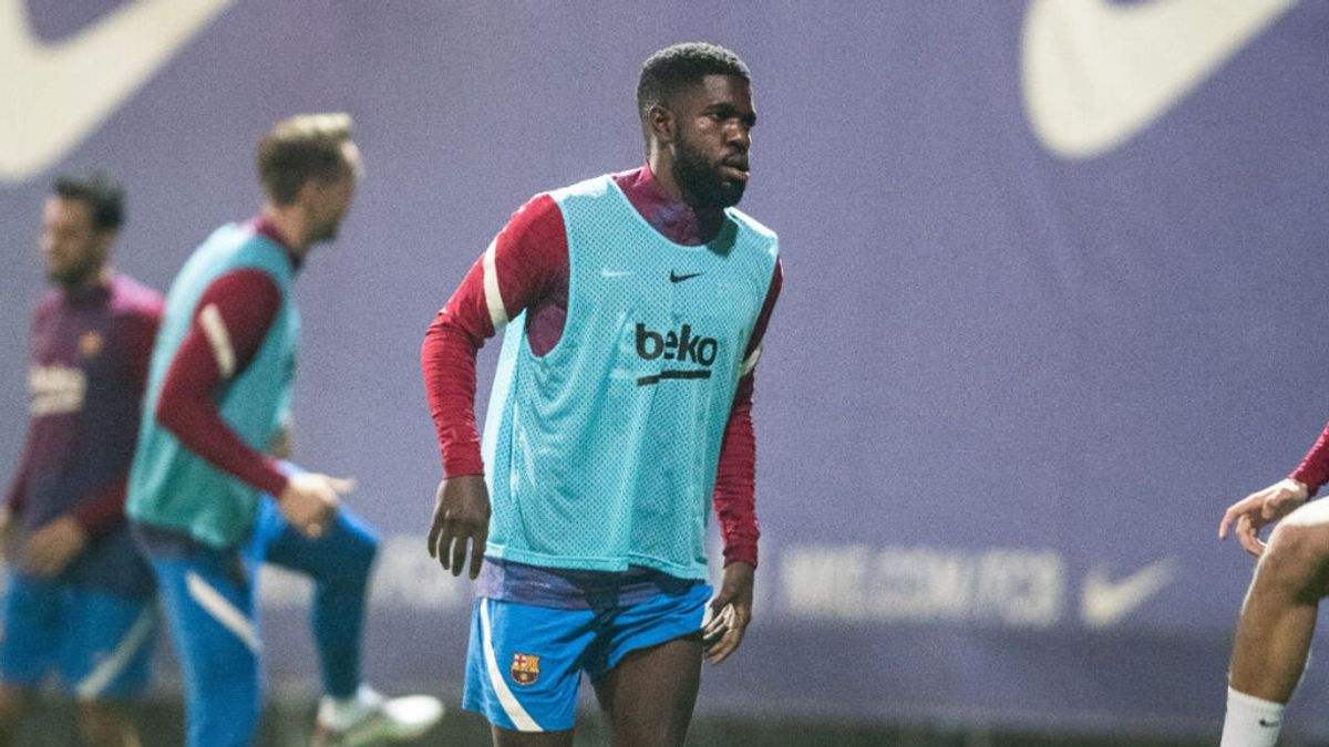 Umtiti, el último 'sacrificado' en el Barça para poder inscribir a Ferran Torres Umtiti, el último 'sacrificado' en el Barça para poder inscribir a Ferran Torres