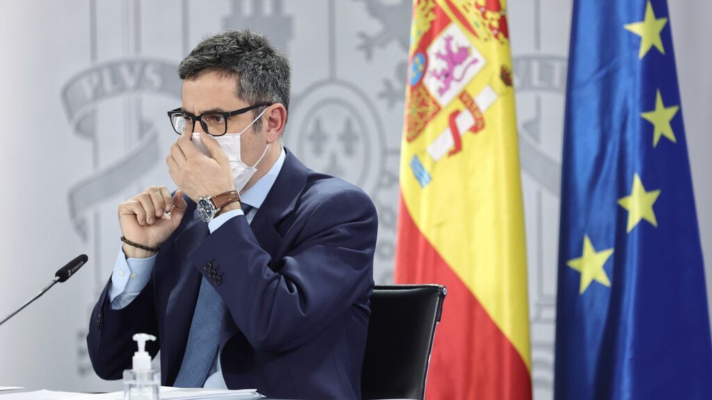Félix Bolaños apura a sus socios parlamentarios a apoyar la reforma laboral: "Votar en contra es apoyar la del PP"