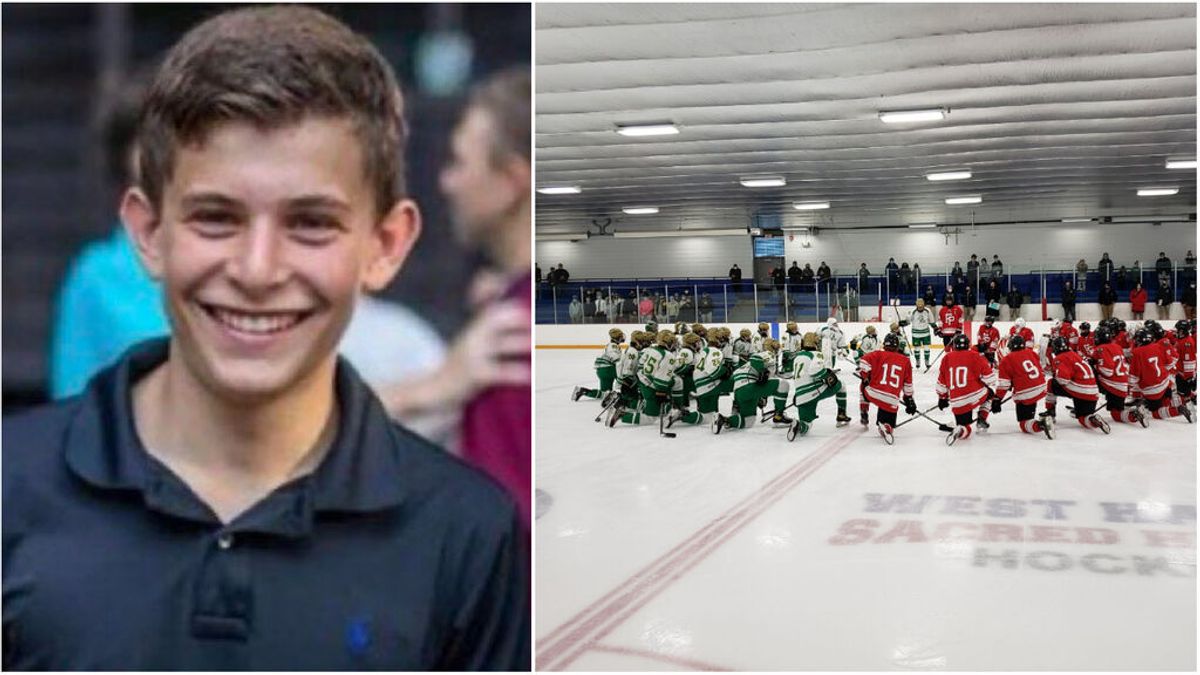 Un jugador de hockey de 16 años fallece tras ser degollado por un patín en pleno partido