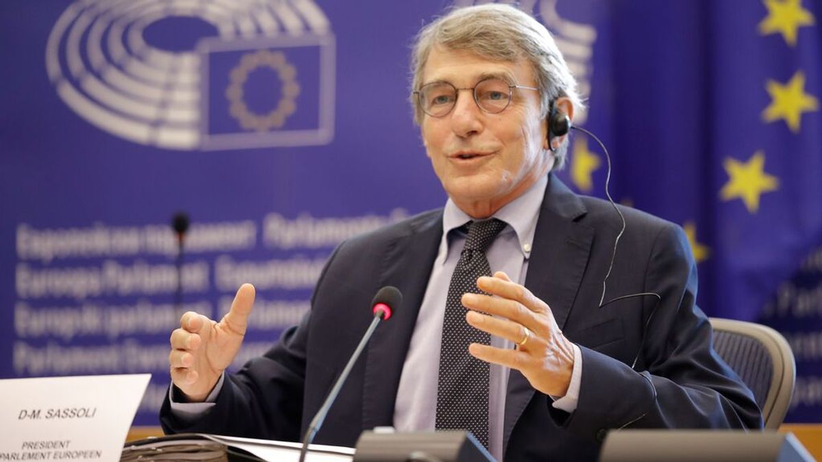 Muere David Sassoli, presidente del Parlamento Europeo, a los 65 años