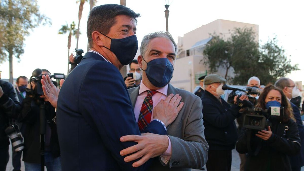 Juan Marín sufre un mareo y abandona la reunión del Consejo de Gobierno en Almería Juan Marín sufre un mareo y abandona la reunión del Consejo de Gobierno en Almería