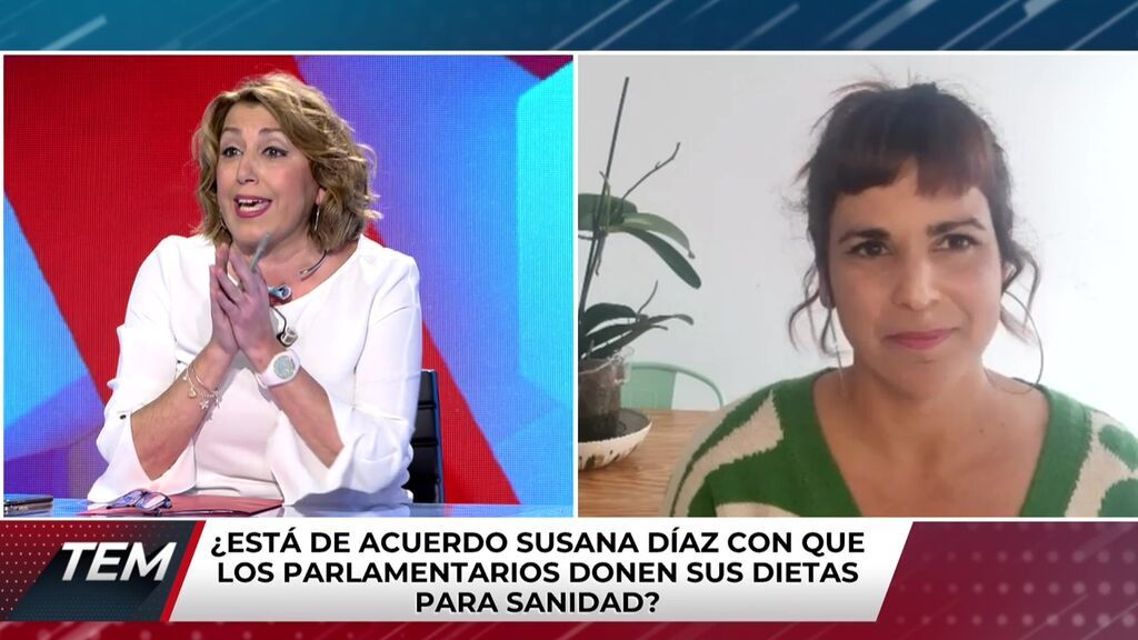 Susana Díaz se enfrenta a Teresa Rodríguez en TEM Todo es mentira 2021 Programa 751