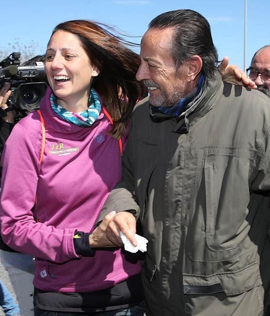 Elis y su padre, Julián Muñoz
