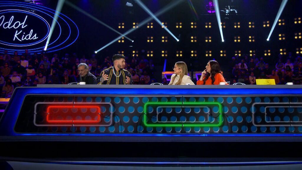 El botón rojo, el momento más complicado para el jurado de ‘Idol Kids’