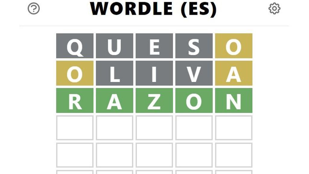 Juego de Wordle