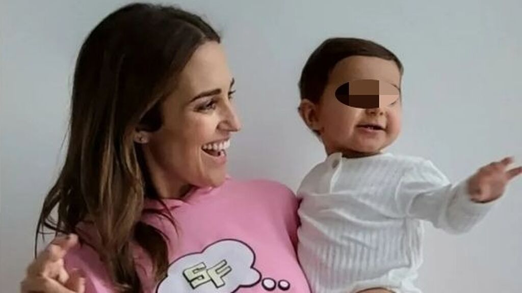 "Nueve meses dentro vs nueve meses fuera": Paula Echevarría recrea una fotografía junto a su hijo Miguel