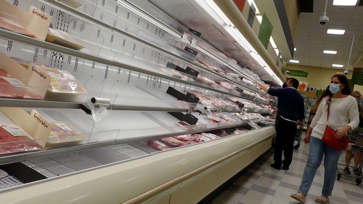 Supermercados de Estados Unidos se enfrentan al desabastecimiento Supermercados de Estados Unidos se enfrentan al desabastecimiento