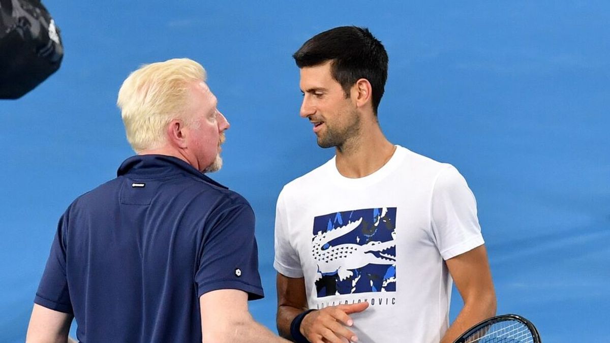 Boris Becker, exentrenador de Djokovic, le recomienda que se vacune Boris Becker, exentrenador de Djokovic, le recomienda que se vacune