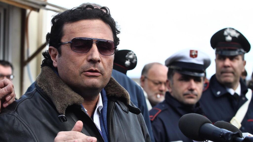 El capitán del crucero 'Costa Concordia', Francesco Schettino