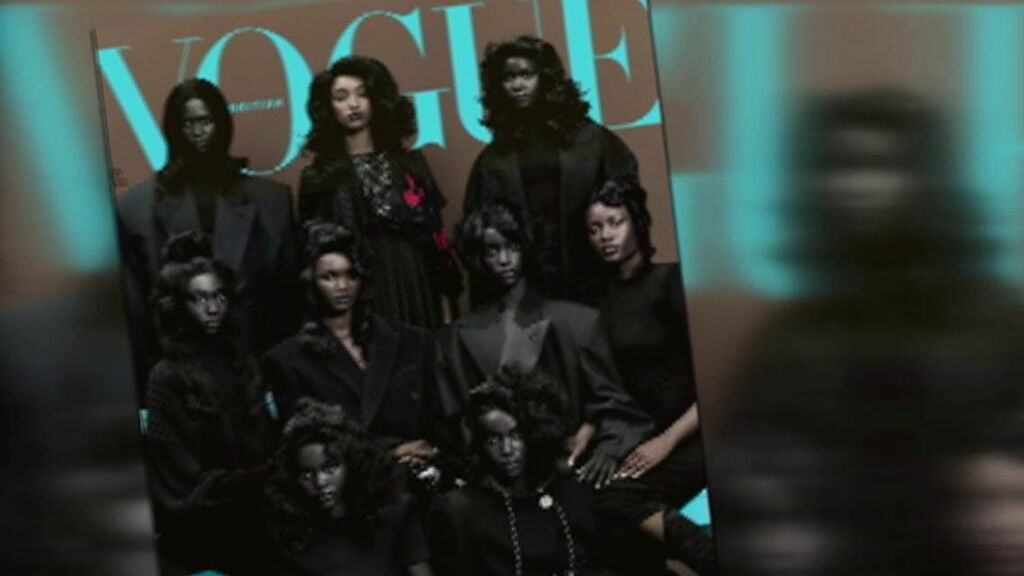 La revista Vogue publica su portada más "trascendental" con nueve modelos africanas