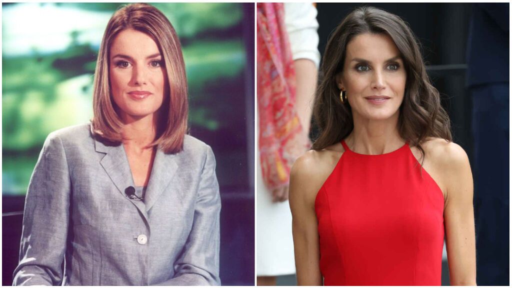 El mentón de Letizia se ha afinado en los últimos tiempos.