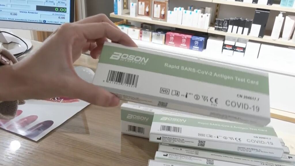 Entra en vigor el precio máximo de 2,94 euros de los test de antígenos