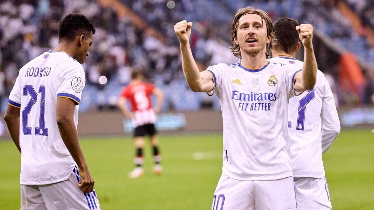 El Real Madrid, campeón de la Supercopa tras superar (0-2) al Athletic Club El Real Madrid, campeón de la Supercopa tras superar (0-2) al Athletic Club