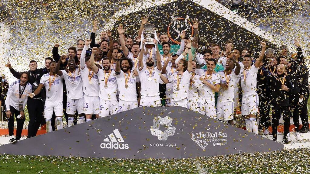 El Real Madrid se proclama campeón de la Supercopa de España tras ganar al Athletic (0-2)