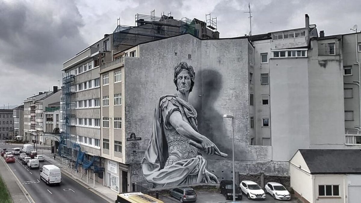 El Grafiti Julio César De Lugo Nominado A Mejor Mural Urbano Nius 