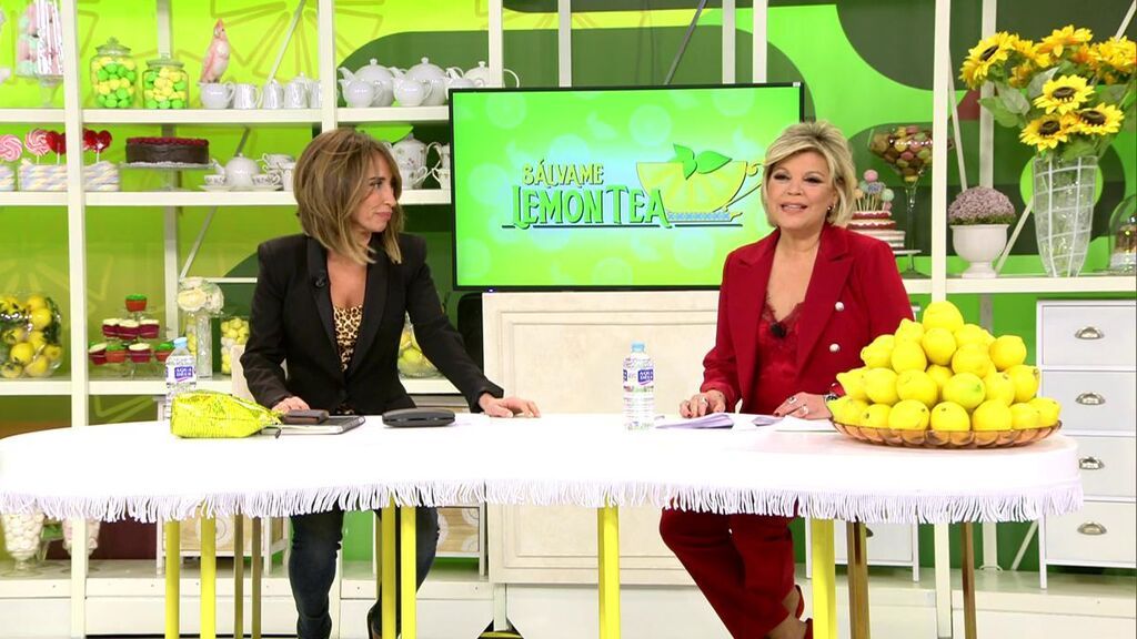 Terelu Campos y María Patiño arrancan 'Sálvame Lemon Tea'