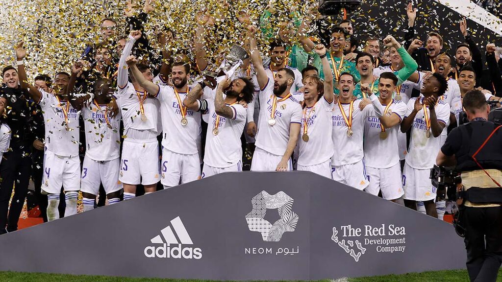 El Real Madrid se lleva la Supercopa tras ganar al Athletic (0-2)