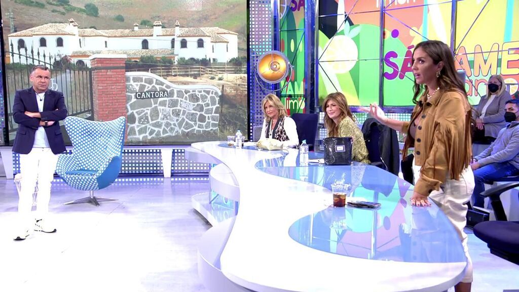 Anabel Pantoja deja las cosas claras en el plató de 'Sálvame'