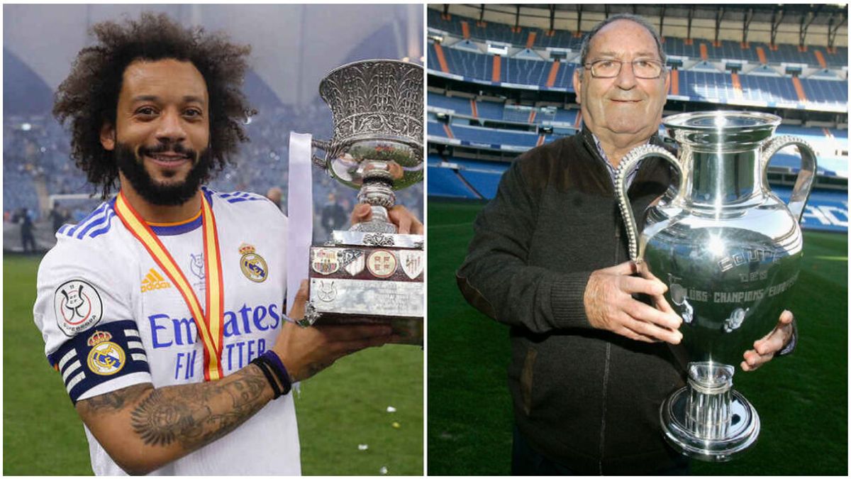 Marcelo hace historia en el Madrid e iguala a Paco Gento en títulos: "Es una leyenda"