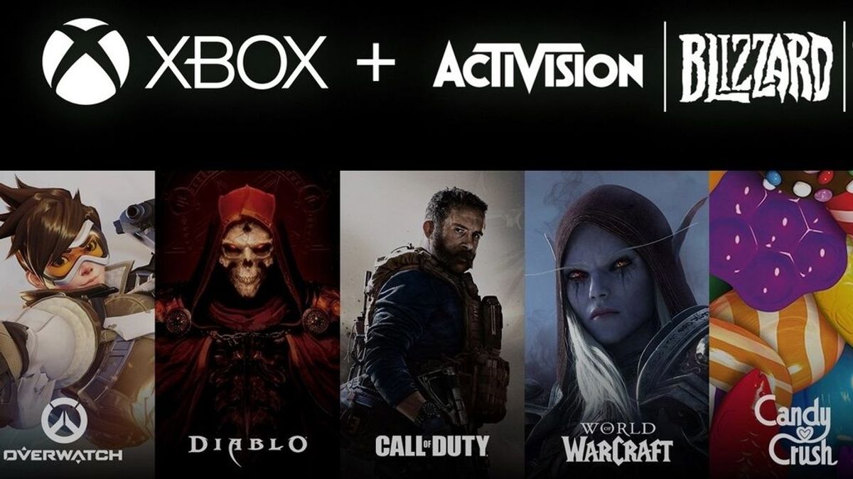Microsoft compra Activision Blizzard por más de 60.000 millones de euros Microsoft compra Activision Blizzard por más de 60.000 millones de euros