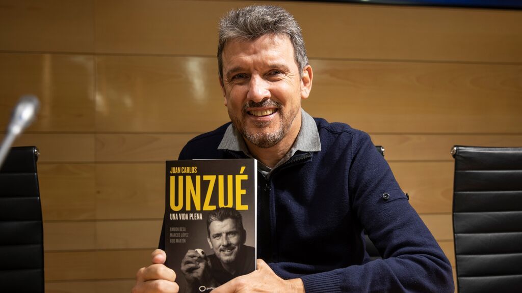 Unzué, con su libro