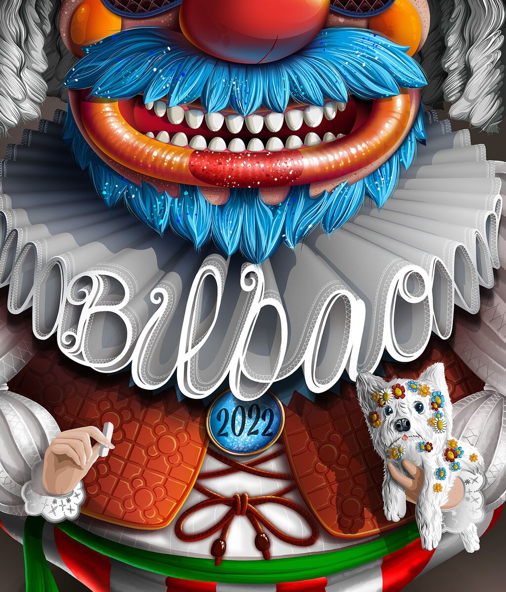 Cartel finalista Carnaval 2022 de Bilbao
