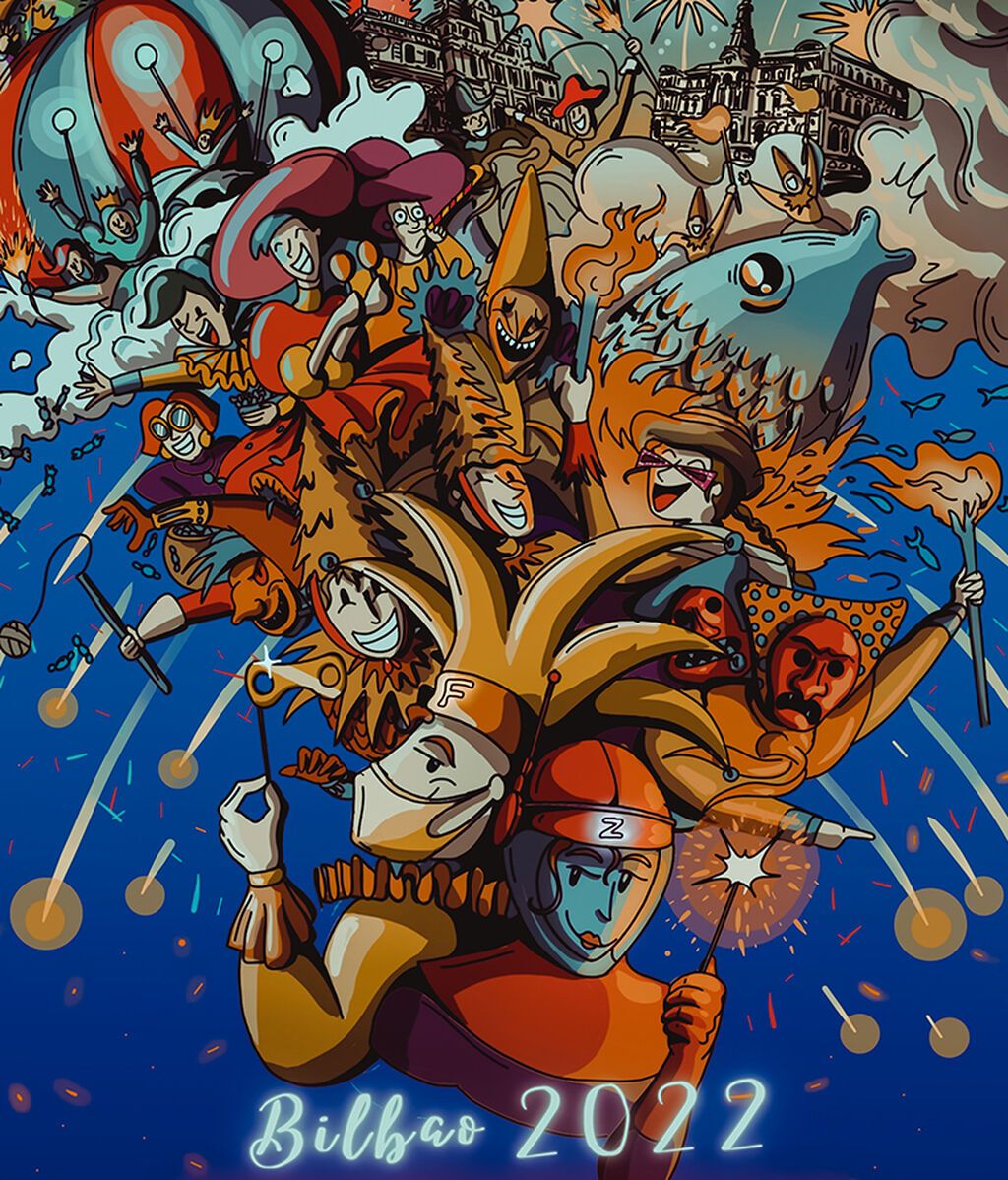 Cartel finalista Carnaval 2022 de Bilbao