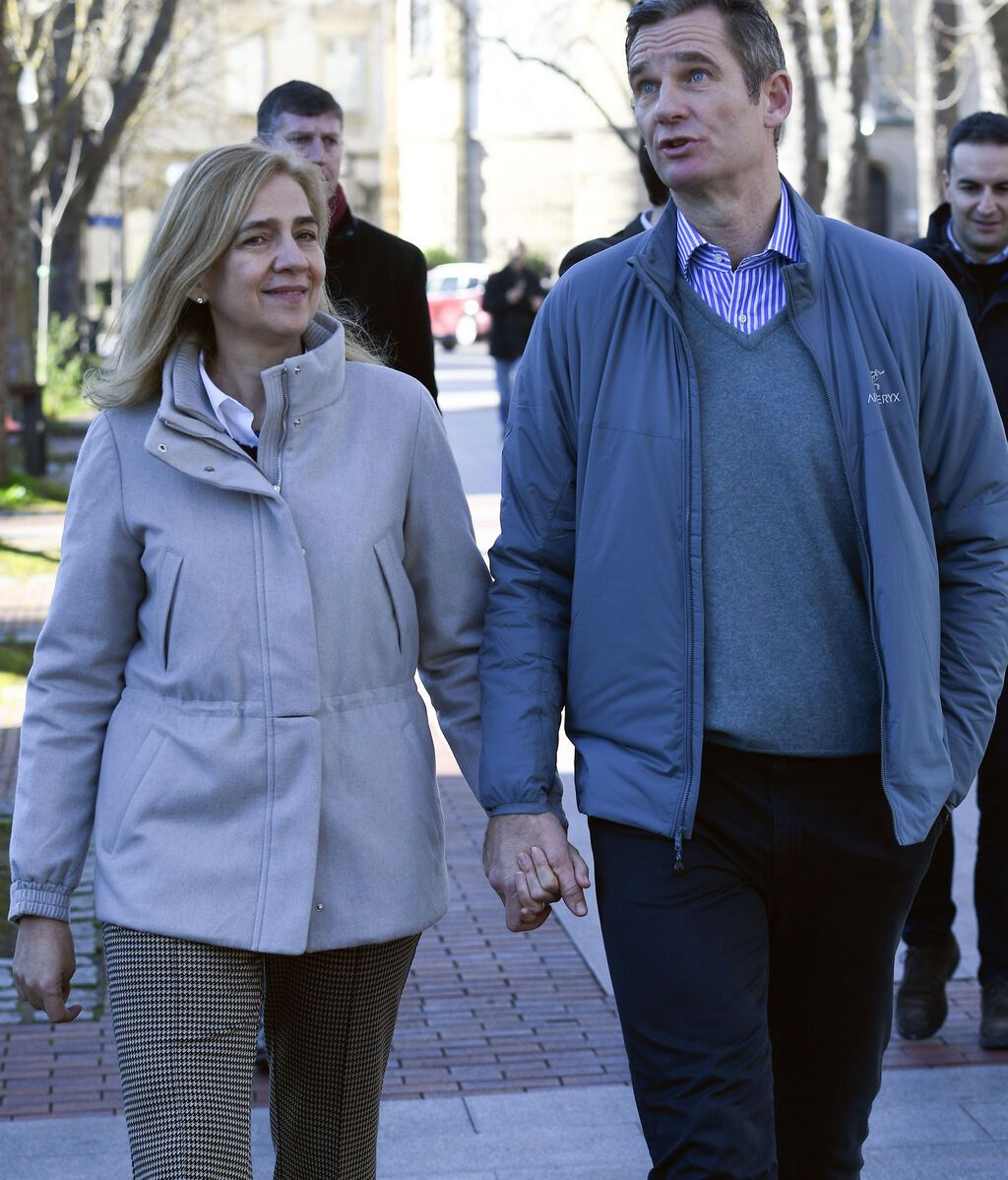 La infanta Cristina e Iñaki Urdangarin (2019)