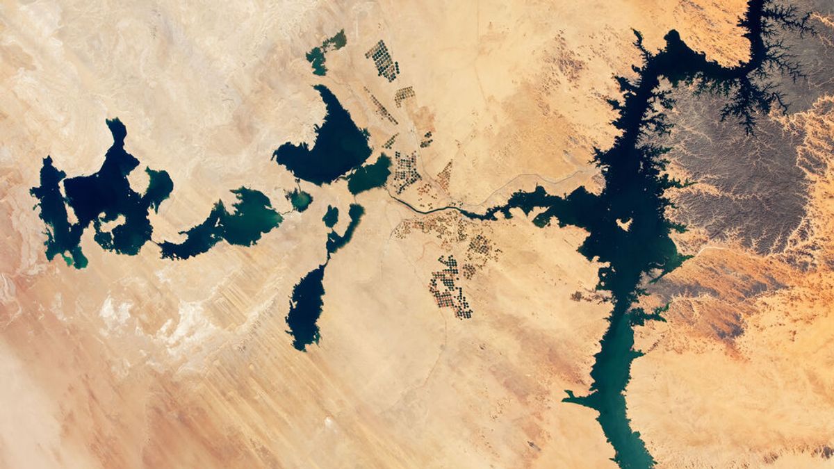 Estos lagos en el desierto de Egipto acaban de alcanzar una extensión sin precedentes