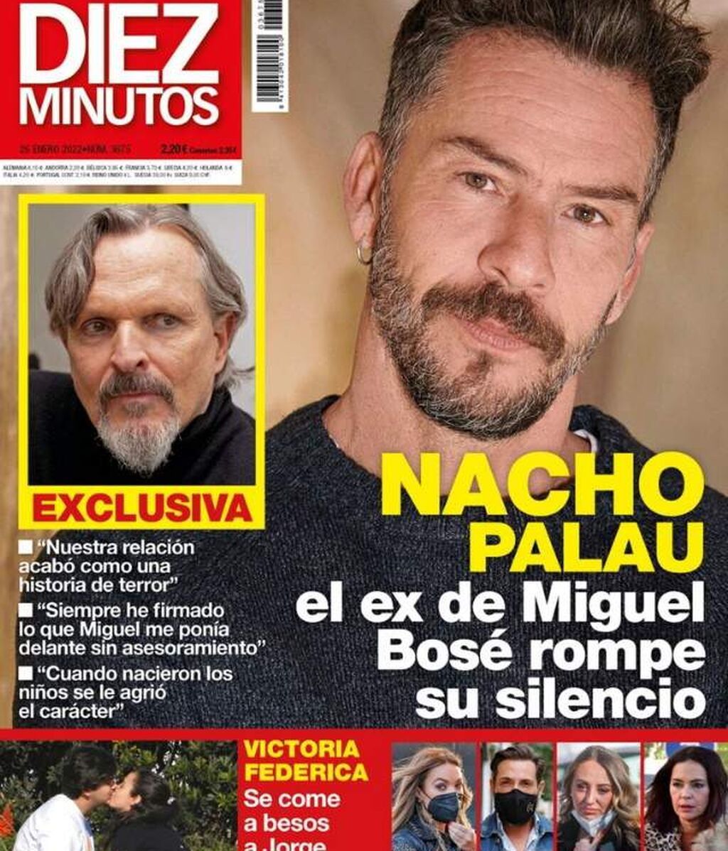 Nacho Palau, ex de Miguel Bosé, rompe su silencio