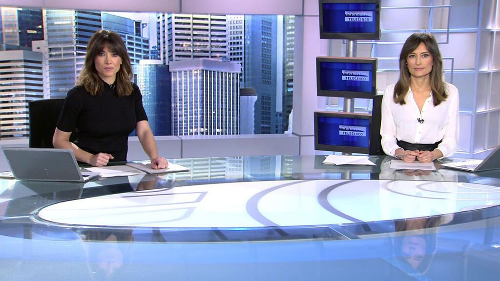 Con Arancha Morales y Leticia Iglesias Informativos Telecinco 2022 Matinal 20/01/2022